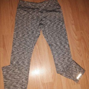 Reebok Women's Active Pants Gray Heather Design SM